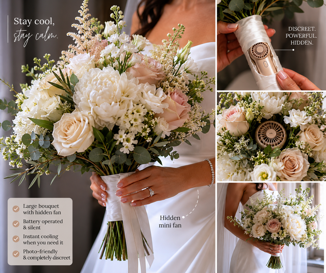 How to Stay Cool on Your Wedding Day in the UK