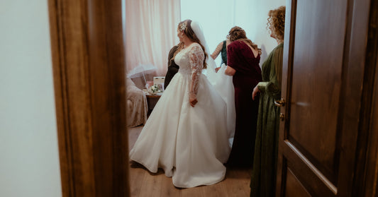 Discover who helps the bride get dressed on her wedding day, why a professional Bridal Dresser is becoming essential