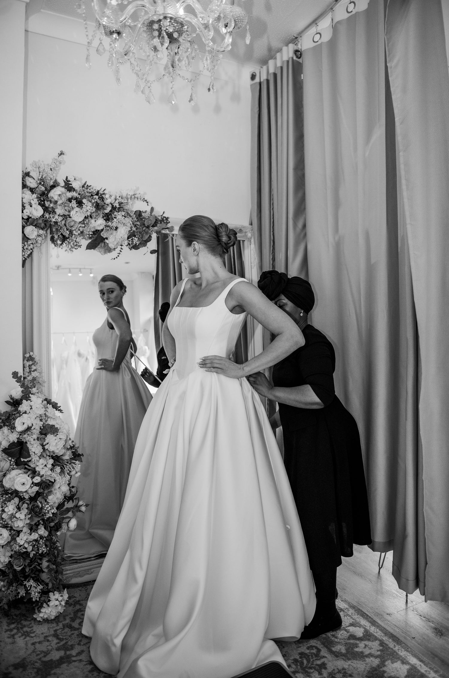 BRIDAL DRESSING | Brides who only need help getting dressed