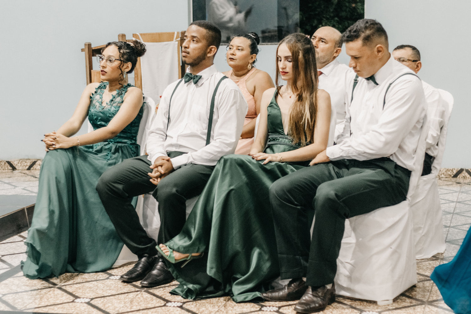 BRIDAL PARTY SUPPORT | Bridal Party who want their dresses and suits professionally prepared