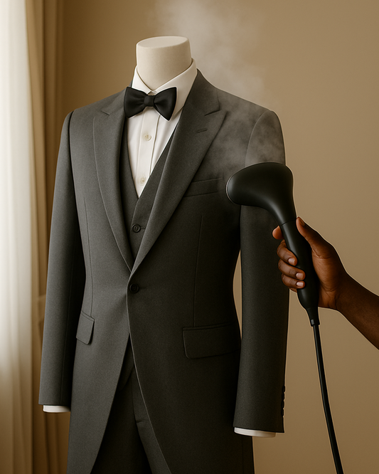 GROOM SUIT STEAMING in London & UK