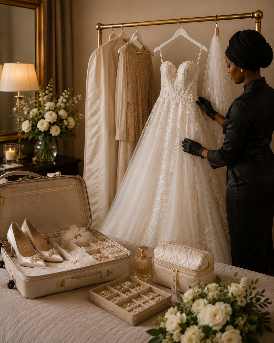 THE WEDDING MORNING WARDROBE PACKAGE