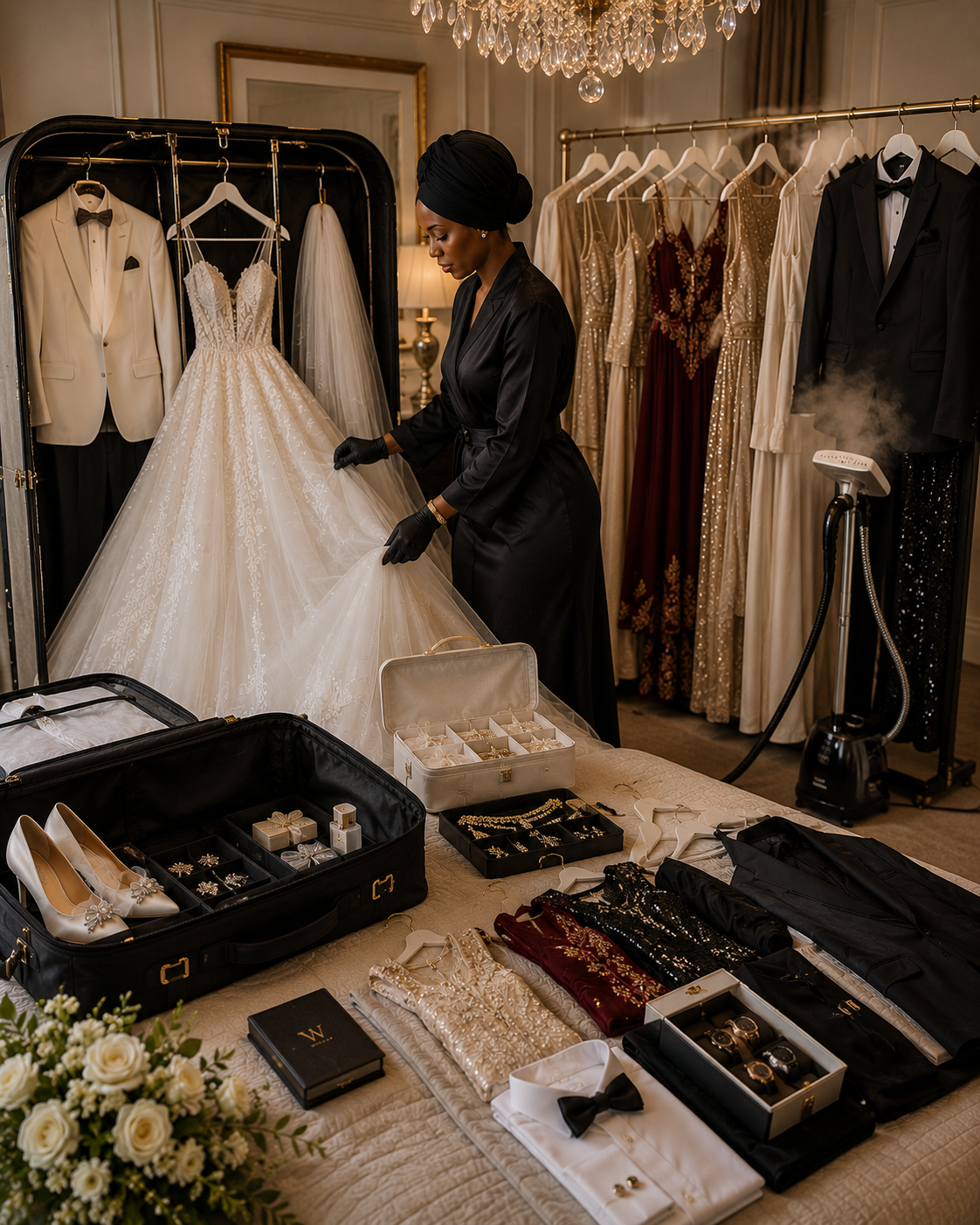 THE LUXURY WEDDING WARDROBE CONCIERGE