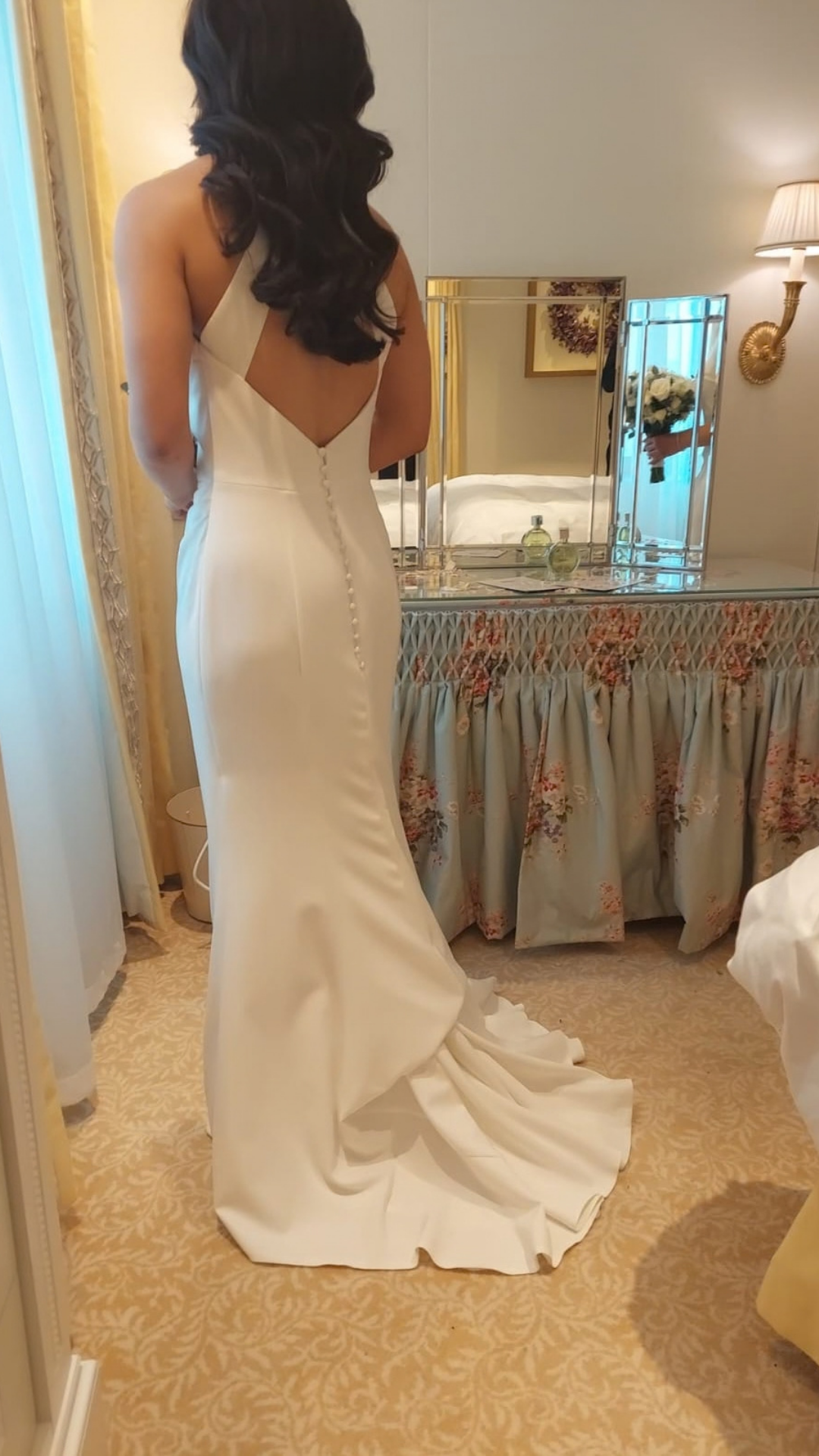 WEDDING DAY DRESSING BUSTLE &amp; SECOND LOOK SERVICE