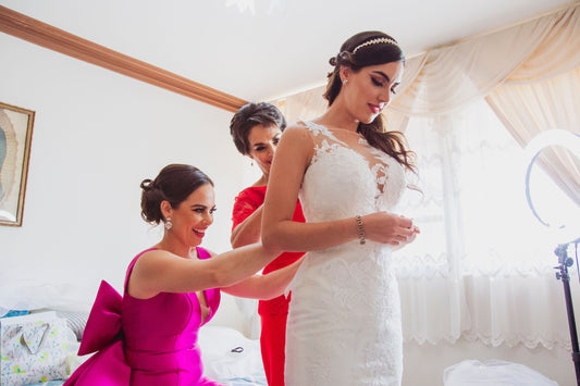 BRIDAL PARTY OF 2 STEAMING