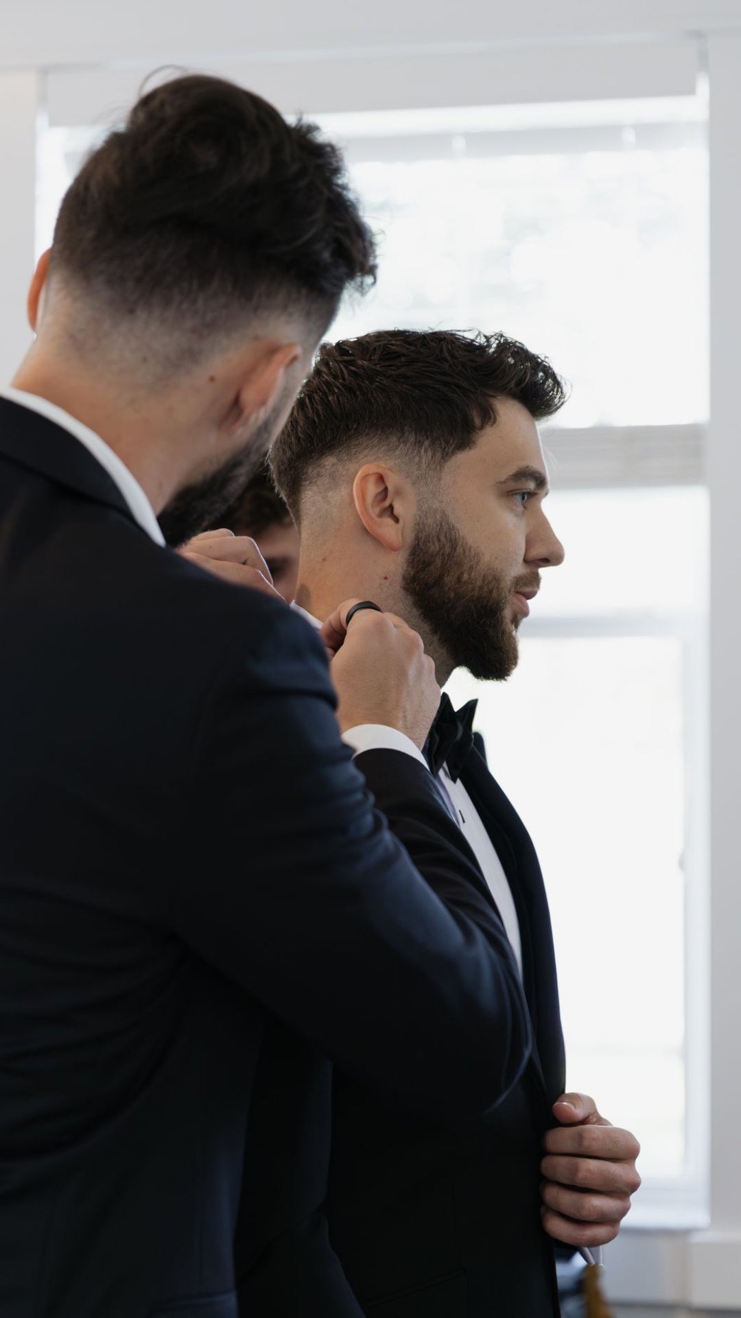 GROOM SUIT STEAMING &amp; PREPARATION