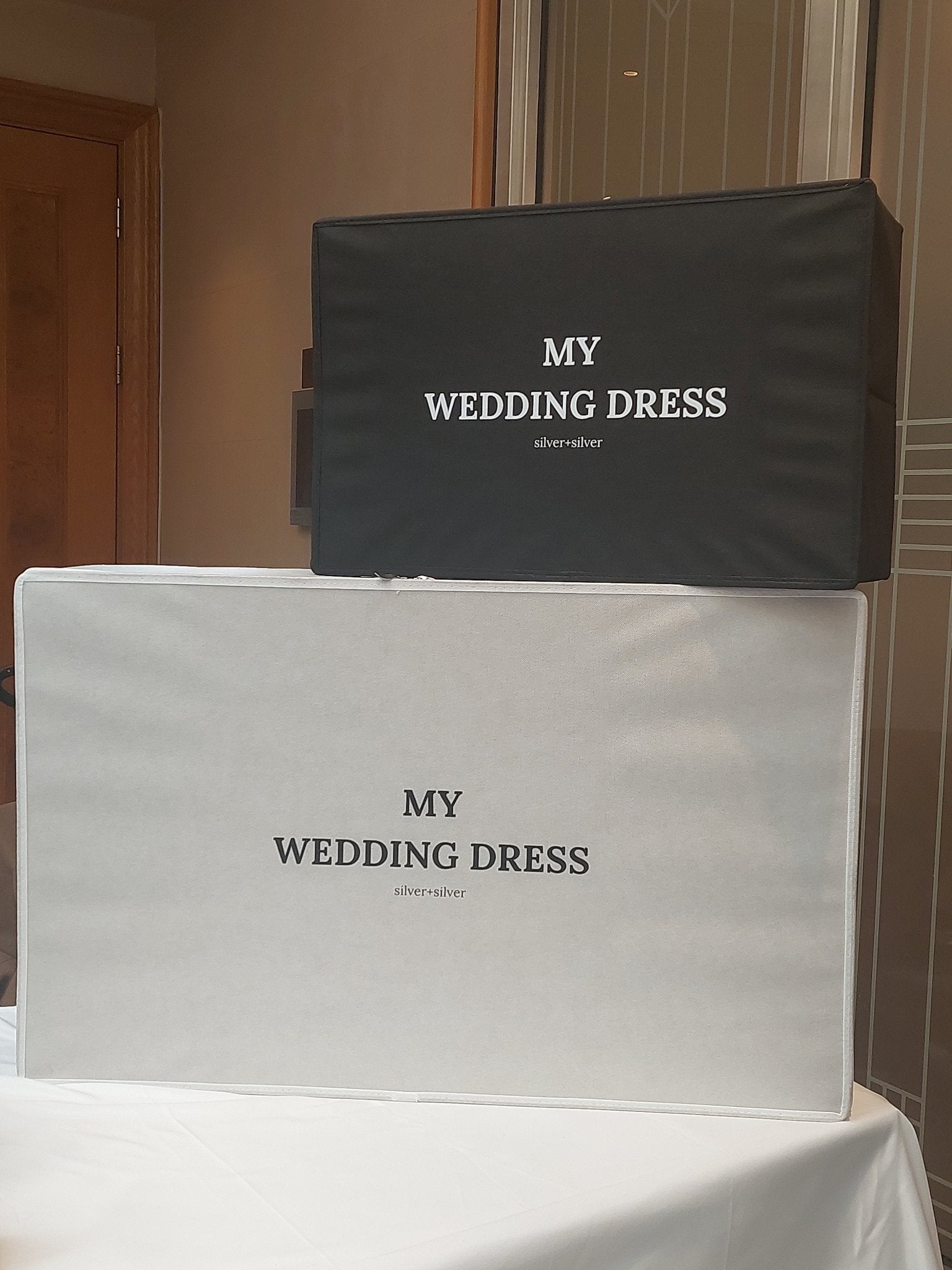 Personalised Wedding Dress Storage Box- Medium